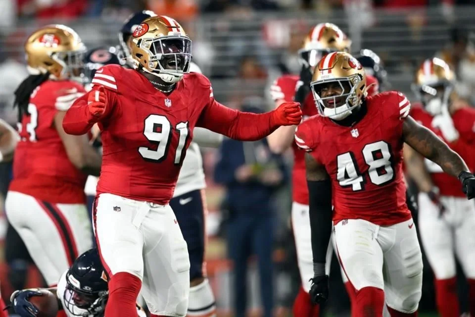 Partido de 49ers y Bears en San Francisco