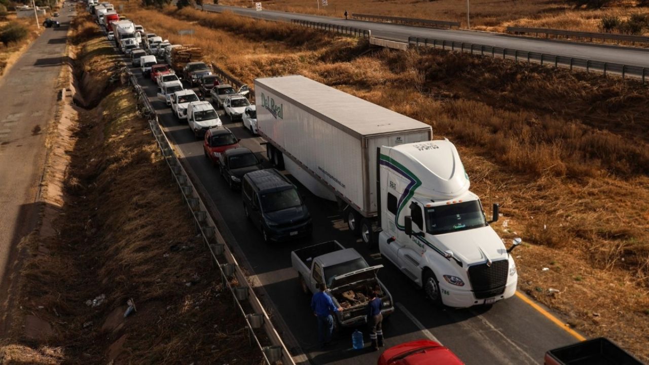 Trafico cortado hoy, 27 de dic. de 2025