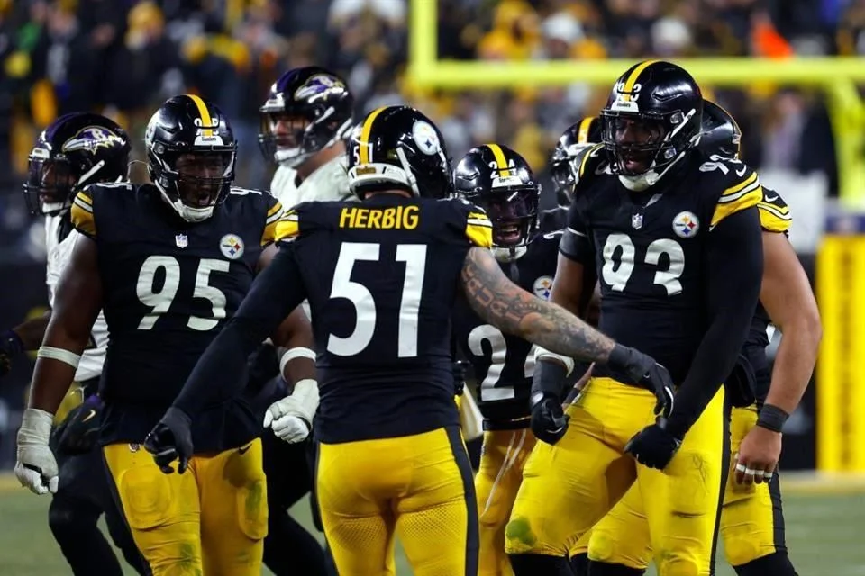 Steelers derrotan a Ravens y califican a Playoffs
