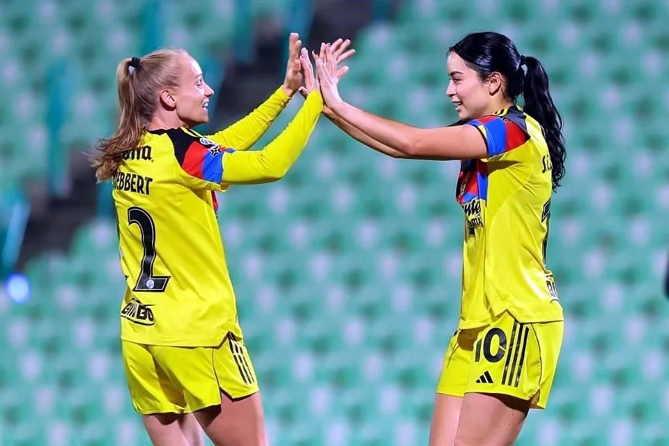 América Femenil debuta con victoria frente a Santos.