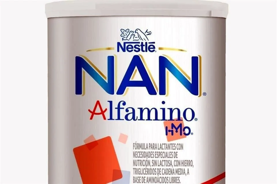 Retiro de lotes de fórmulas infantiles NAN Alfamino y Alfamino en México