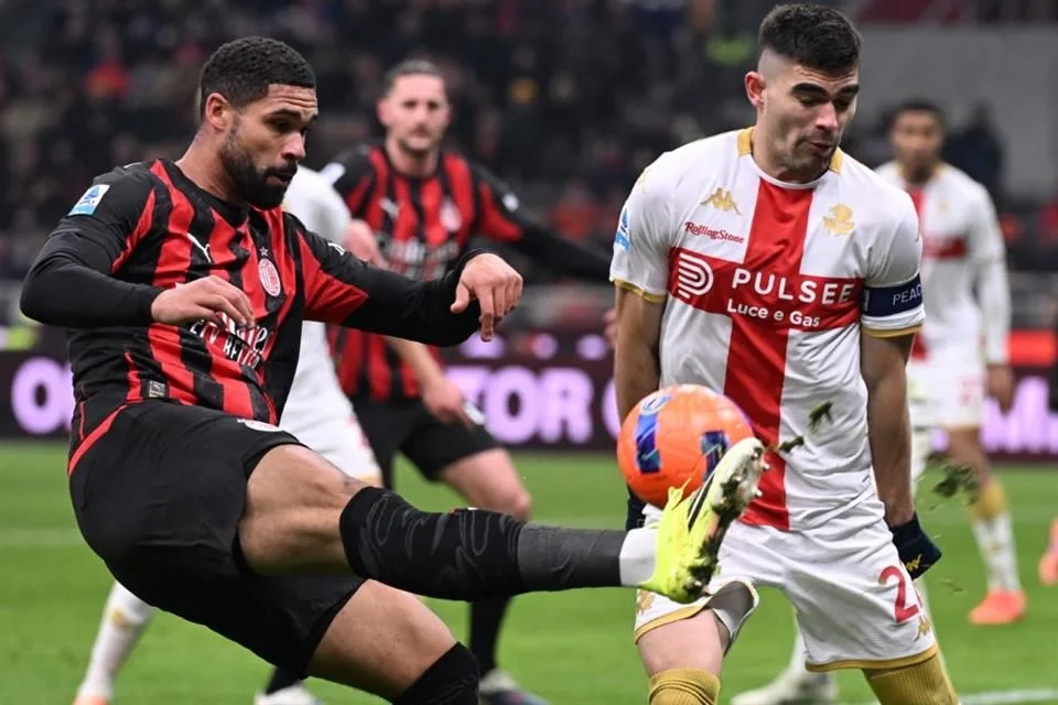 El Genoa estuvo a punto de ganar en San Siro ante el Milan.