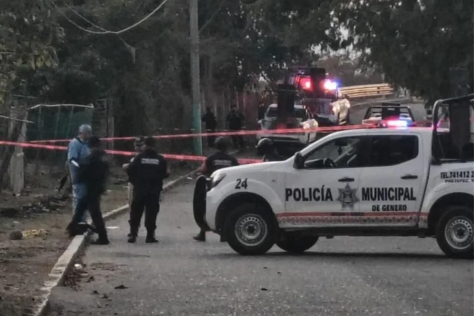 Emboscada en Guerrero: Jefe policial pierde la vida.