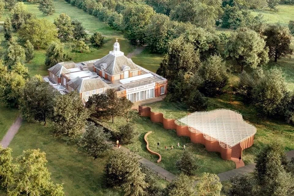 México Despliega el Pabellón Serpentine