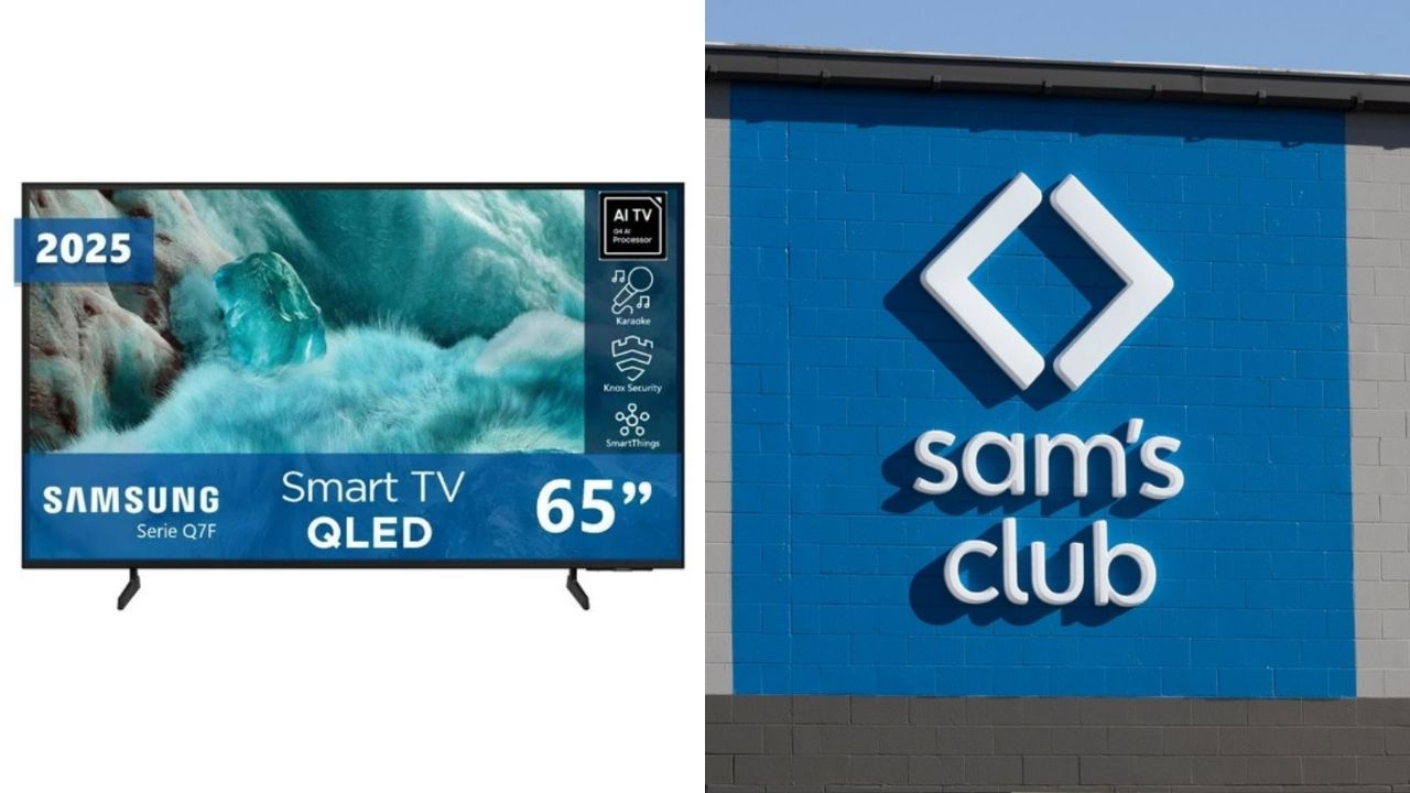 Gran descuento en Smart TV Samsung QLED 65″ en Sam’s Club.