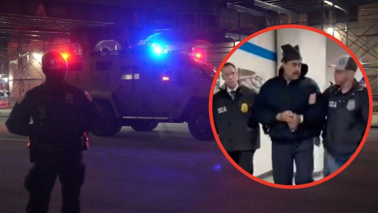 Maduro saluda a la DEA en su primera aparición en los cuarteles: “Buenas noches, feliz Año Nuevo”