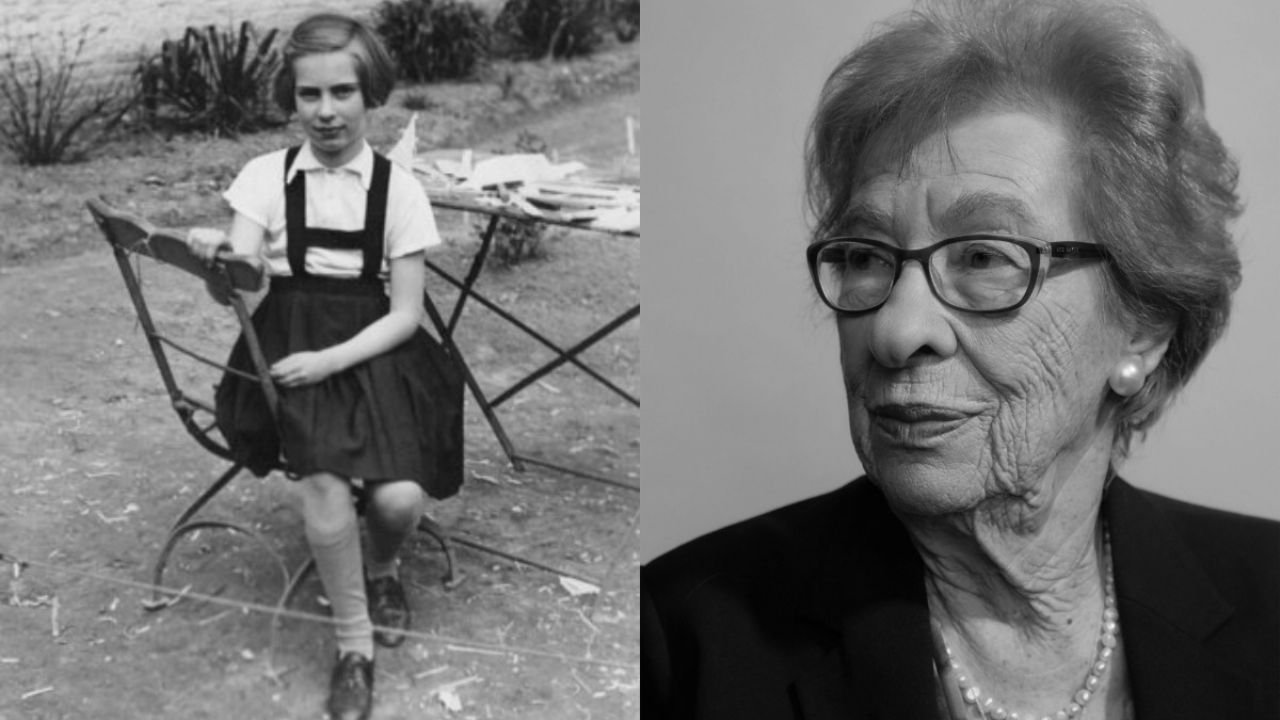 Eva Schloss, superviviente del Holocausto y pariente de Ana Frank, nos deja.