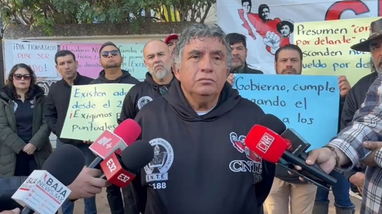 Suspensión de clases en Baja California el 12 de enero por paro magisterial.