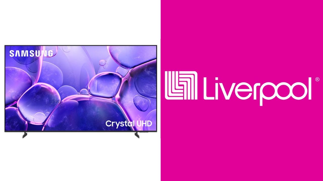 Descuento imperdible en Liverpool: Televisor Samsung Crystal UHD 4K de 85 pulgadas con más del 45% de ahorro.