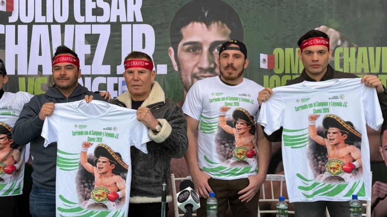 Julio César Jr. y Omar Chávez regresan al boxeo profesional en la velada “Dinastía Chávez”.