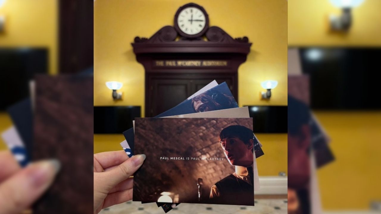 Primeras imágenes de las películas biográficas de The Beatles, rodadas en la escuela de Paul McCartney.