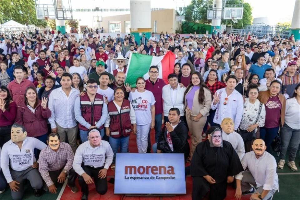 Fragmentación en Morena de Campeche