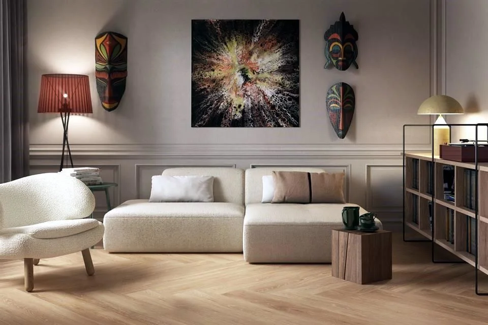 Elegancia en ocres y marrones.