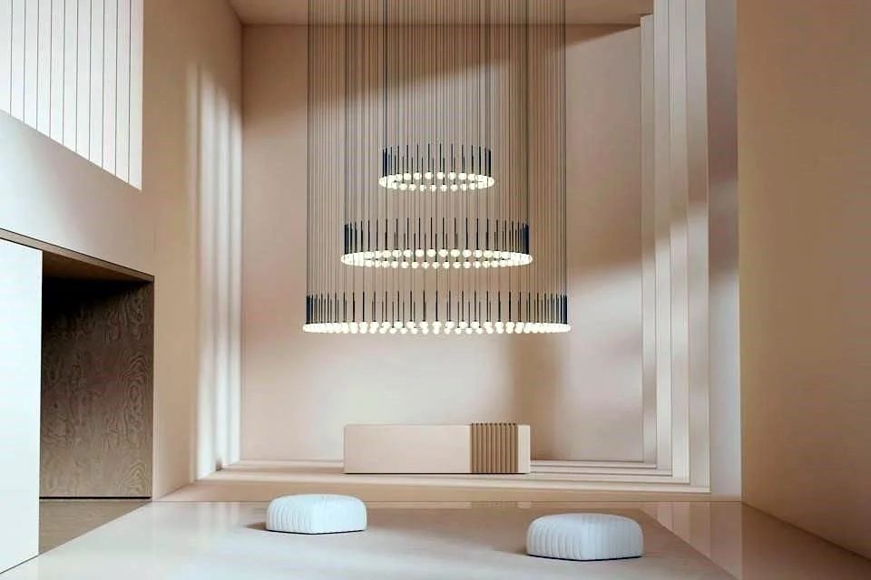 Creación de luminarias colgantes vanguardistas