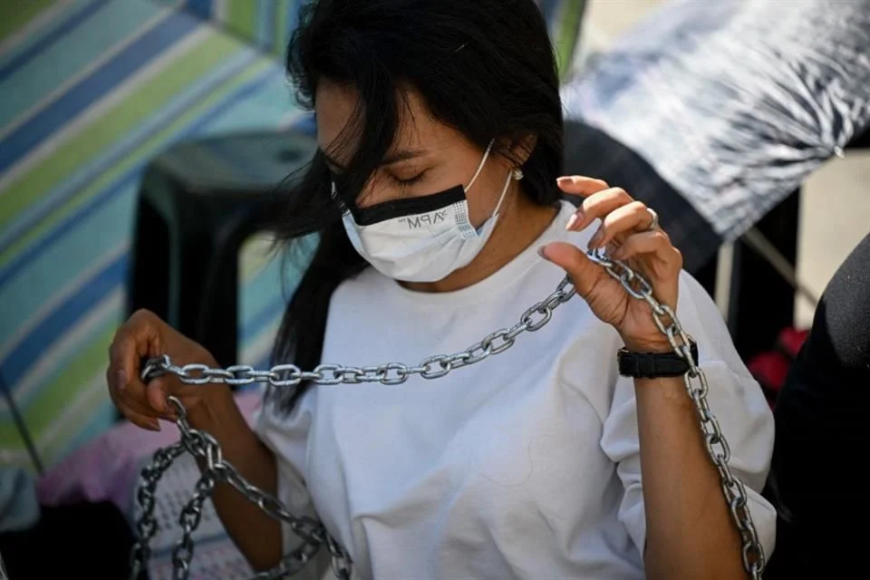 Huelga de hambre de presos políticos en Venezuela.