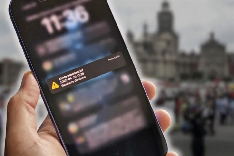 Ajuste del volumen de la alerta sísmica en teléfonos.