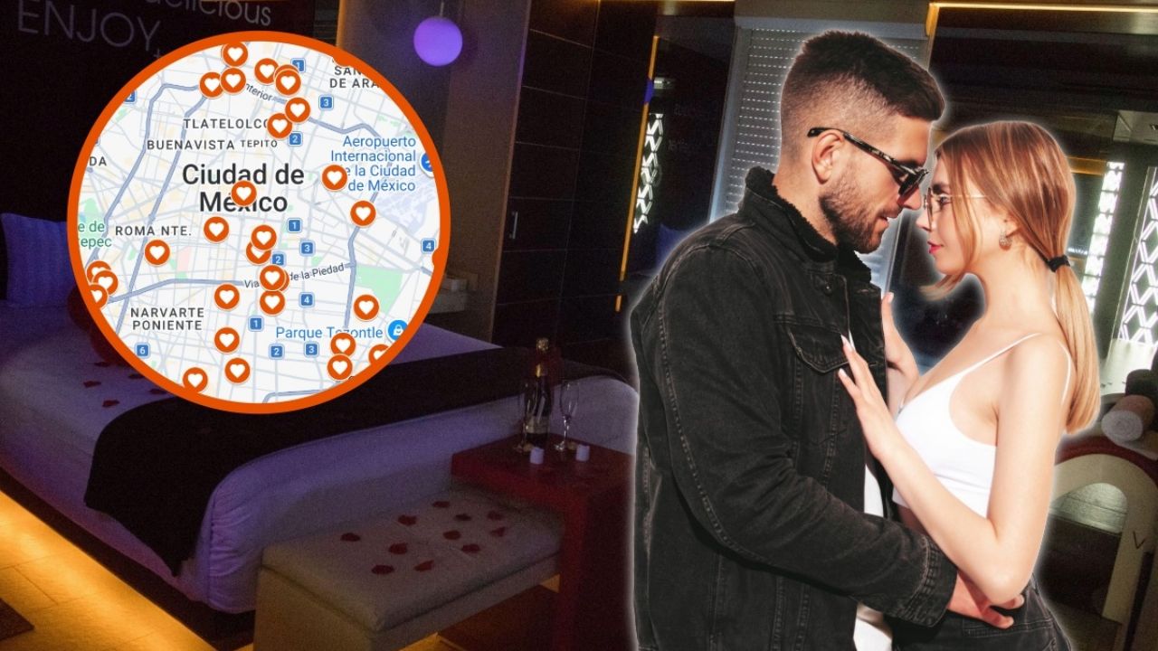Guía interactiva de moteles en CDMX para San Valentín.