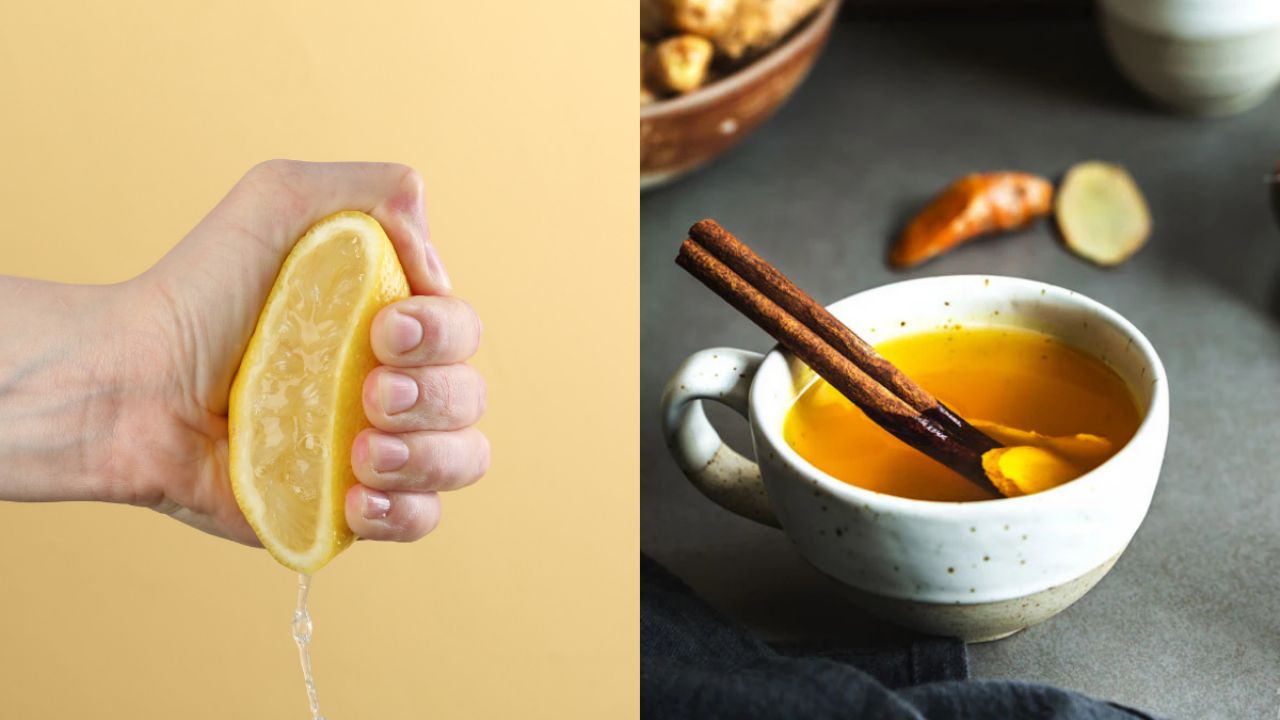 Reutilización ingeniosa de restos de limón.