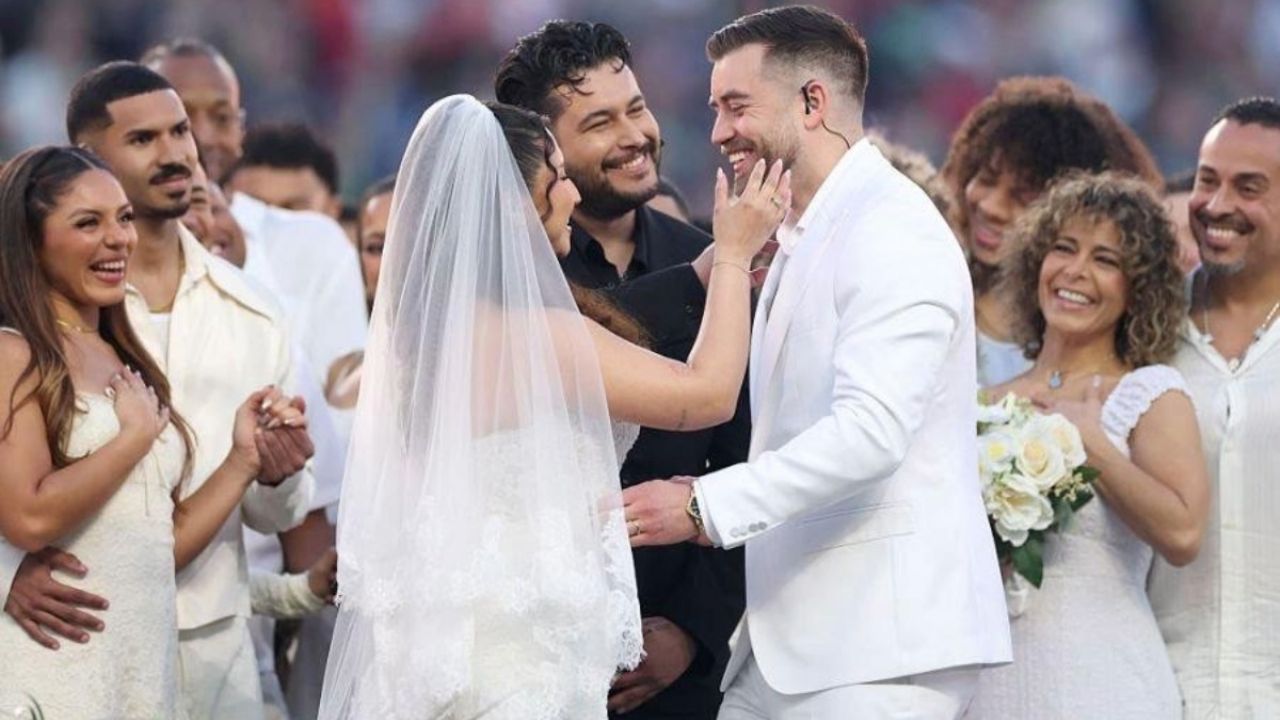 Super Bowl: la arena elegida por una pareja para casarse, con Bad Bunny como invitado de honor.