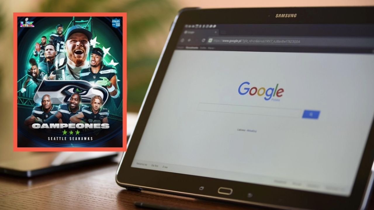 El gigante tecnológico celebra al campeón del Super Bowl 2026 con un diseño especial en su buscador.