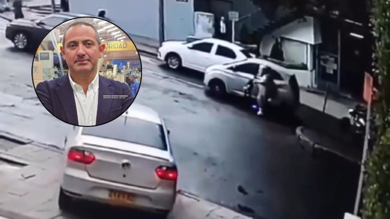 Crimen en el gimnasio: Asesinan a empresario y su escolta. Videos del hecho.