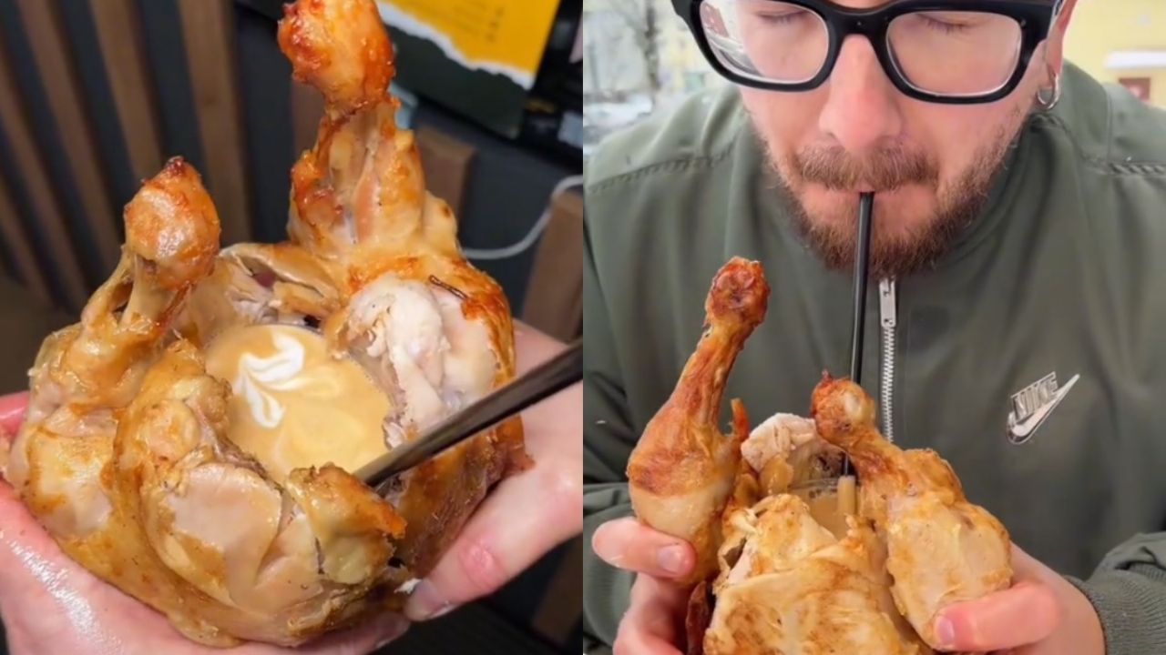 Innovación Culinaria: La Ciencia Desafía Límites con Capuchino en Pollo Asado.