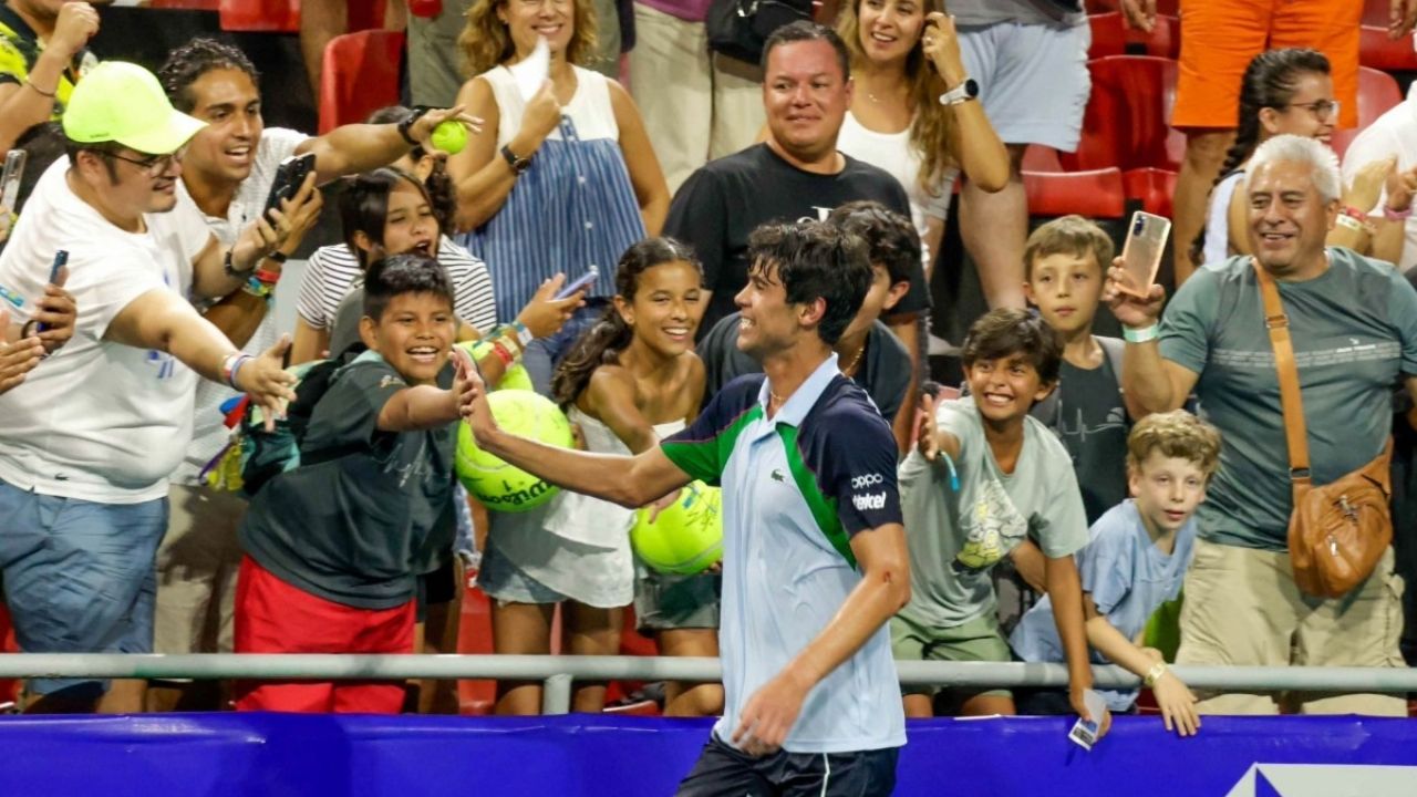 Rodrigo Pacheco conoce a su próximo rival en el Abierto Mexicano de Tenis.