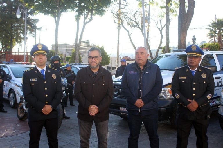 Refuerzan seguridad en Magdalena Contreras con nueva flota de patrullas.