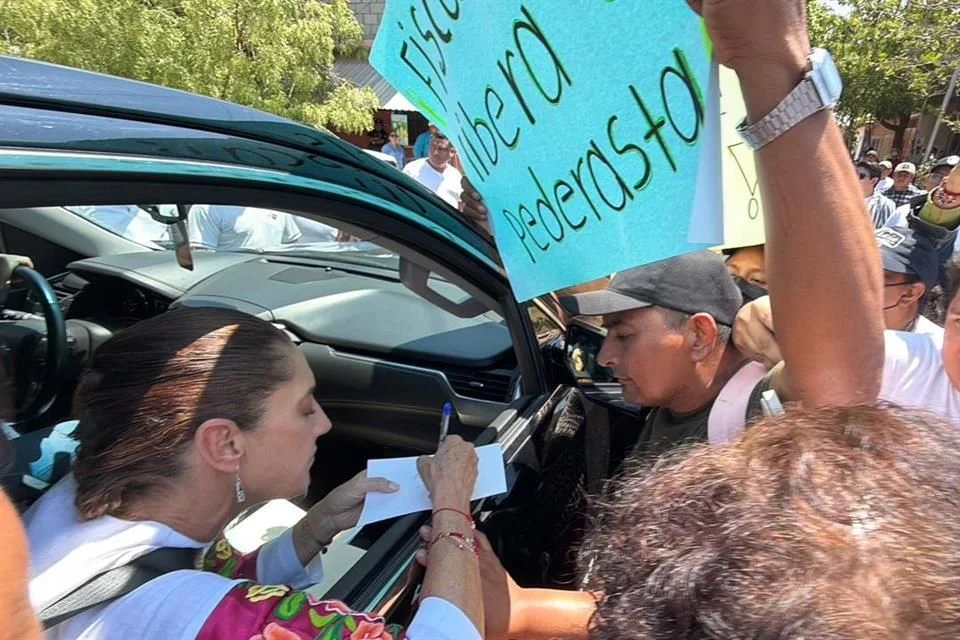 Sheinbaum: Manifestarse es un derecho garantizado.