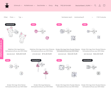 Funkelino – Kinderschmuck