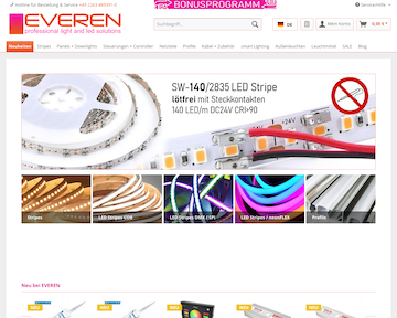 EVEREN Onlineshop