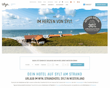 Wyn. Strandhotel Sylt