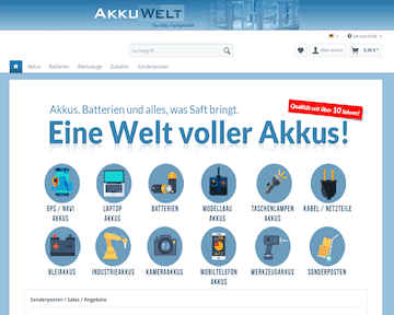 Akkuwelt