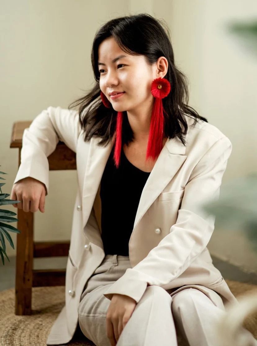 Tassel Naga Earrings Free Size