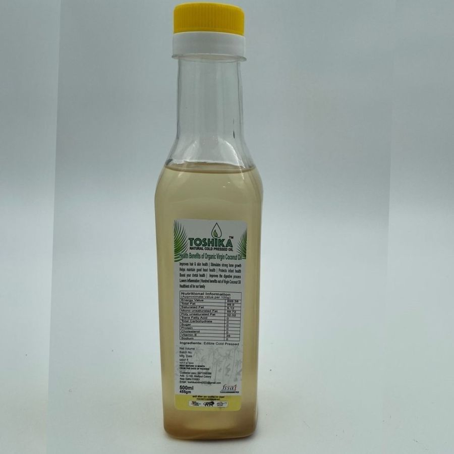 Toshika Virgin Coconut Oil - 500 mL