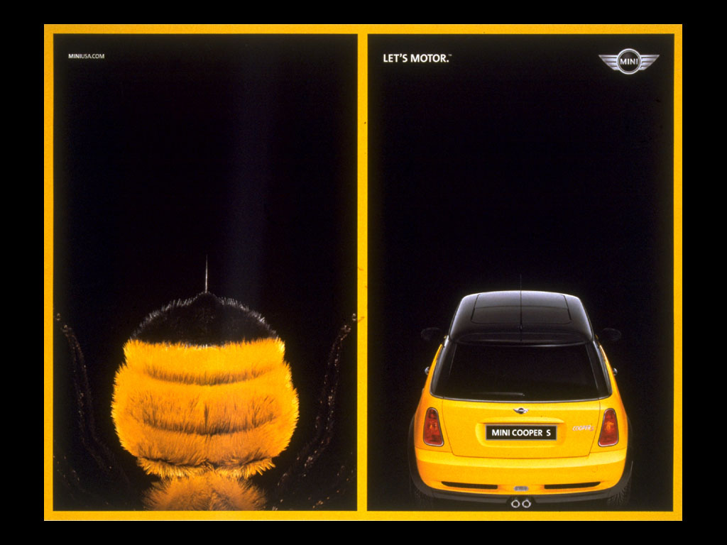 mini cooper advertising