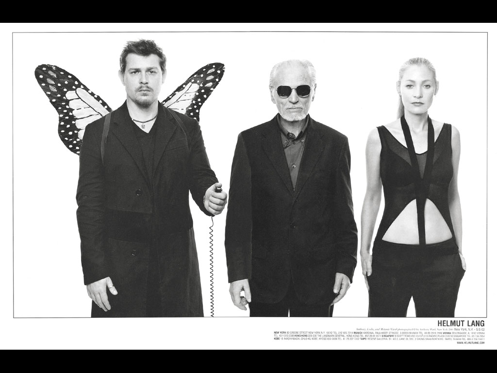 Allegory of Vanity: Aesthetic, nº1: Helmut Lang ads.