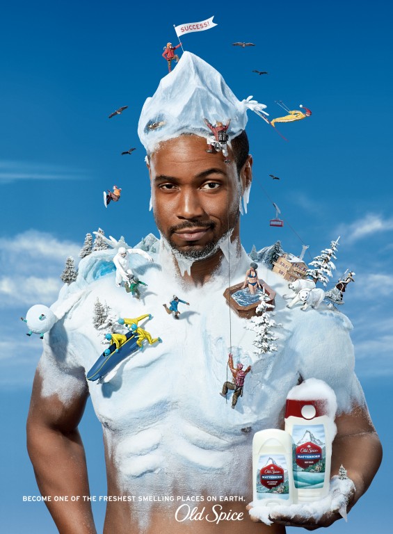 old spice matterhorn commercial