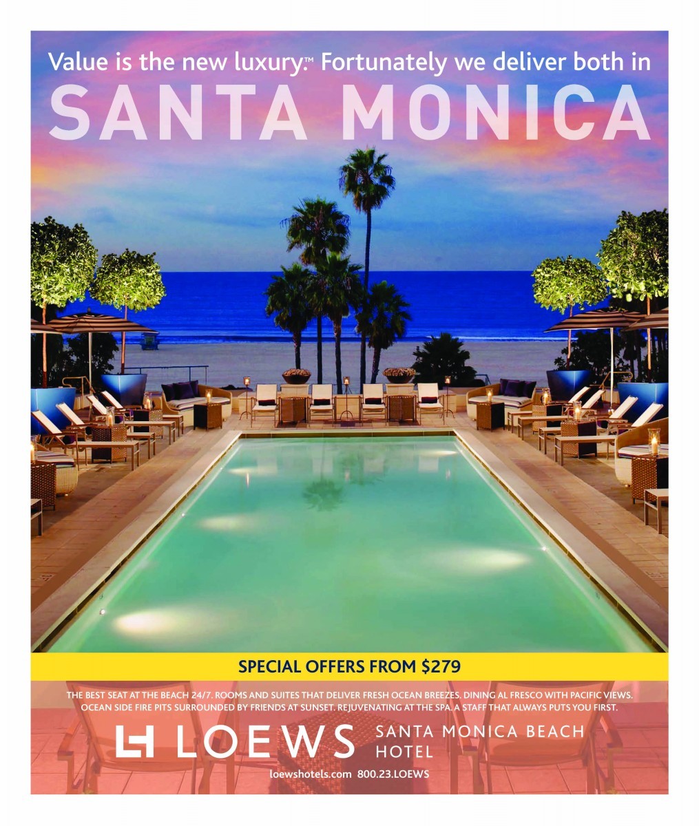 Loews Santa Monica Beach Hotel Manhattan Magazine