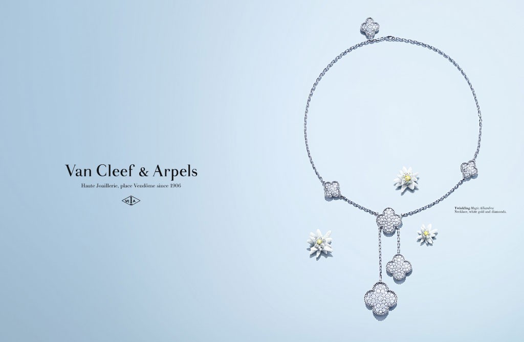 van cleef and arpels ads