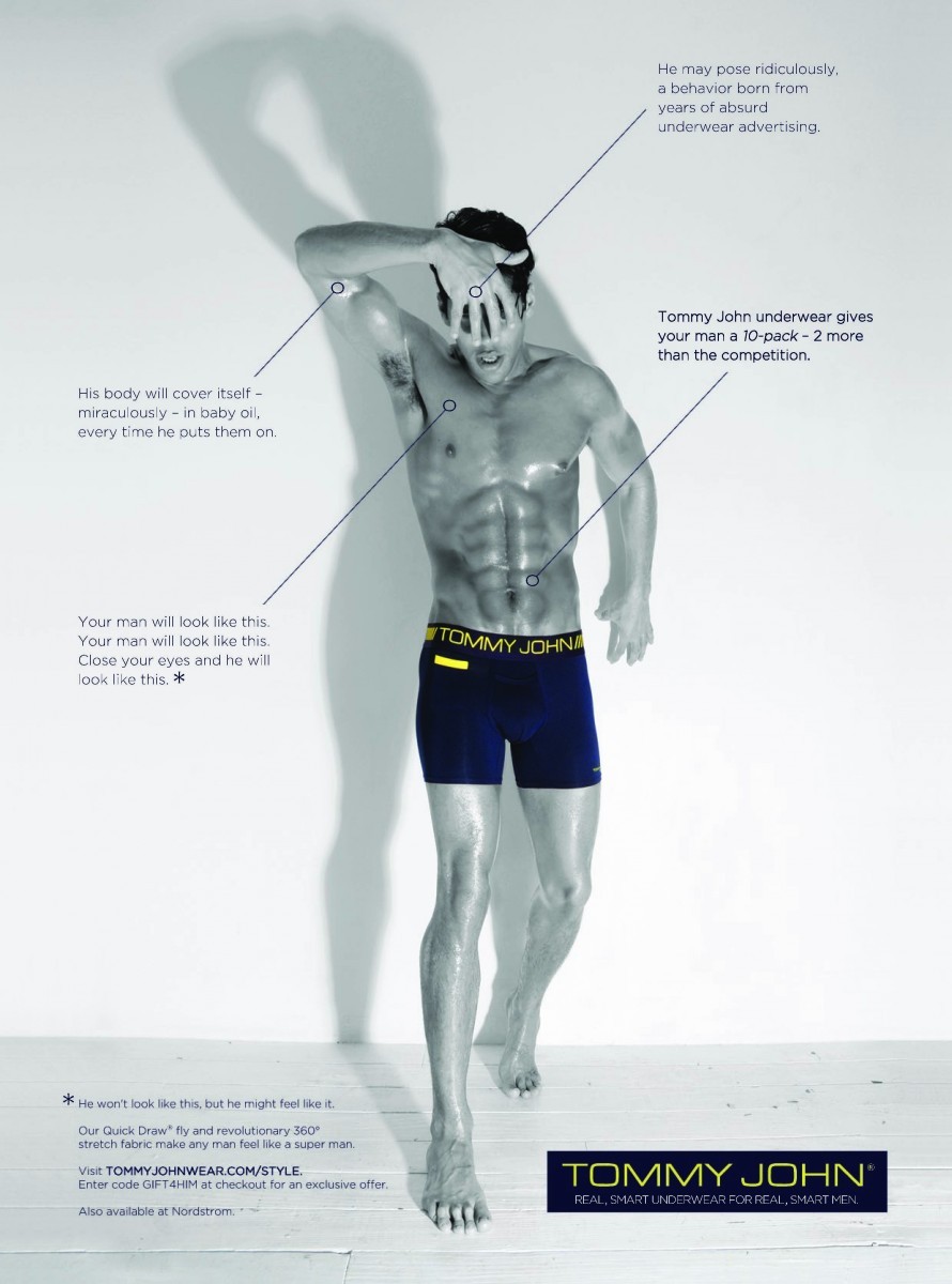 Tommy John Underwear - Instyle Full Page