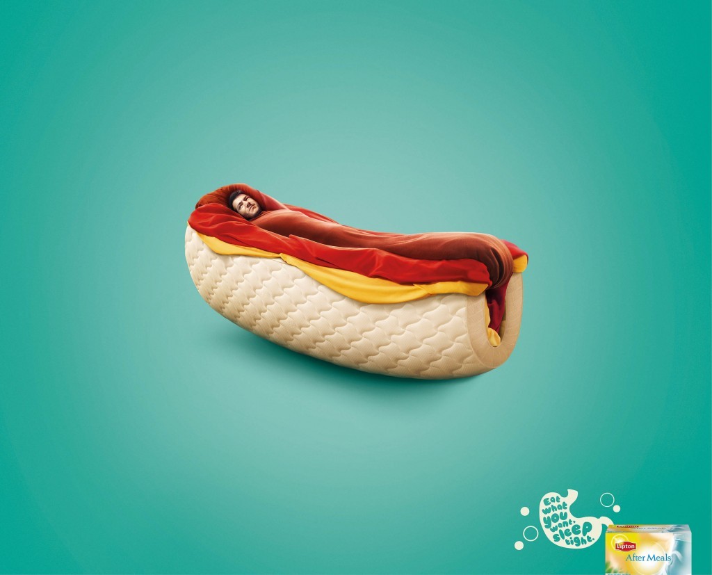 hot dog advertisements