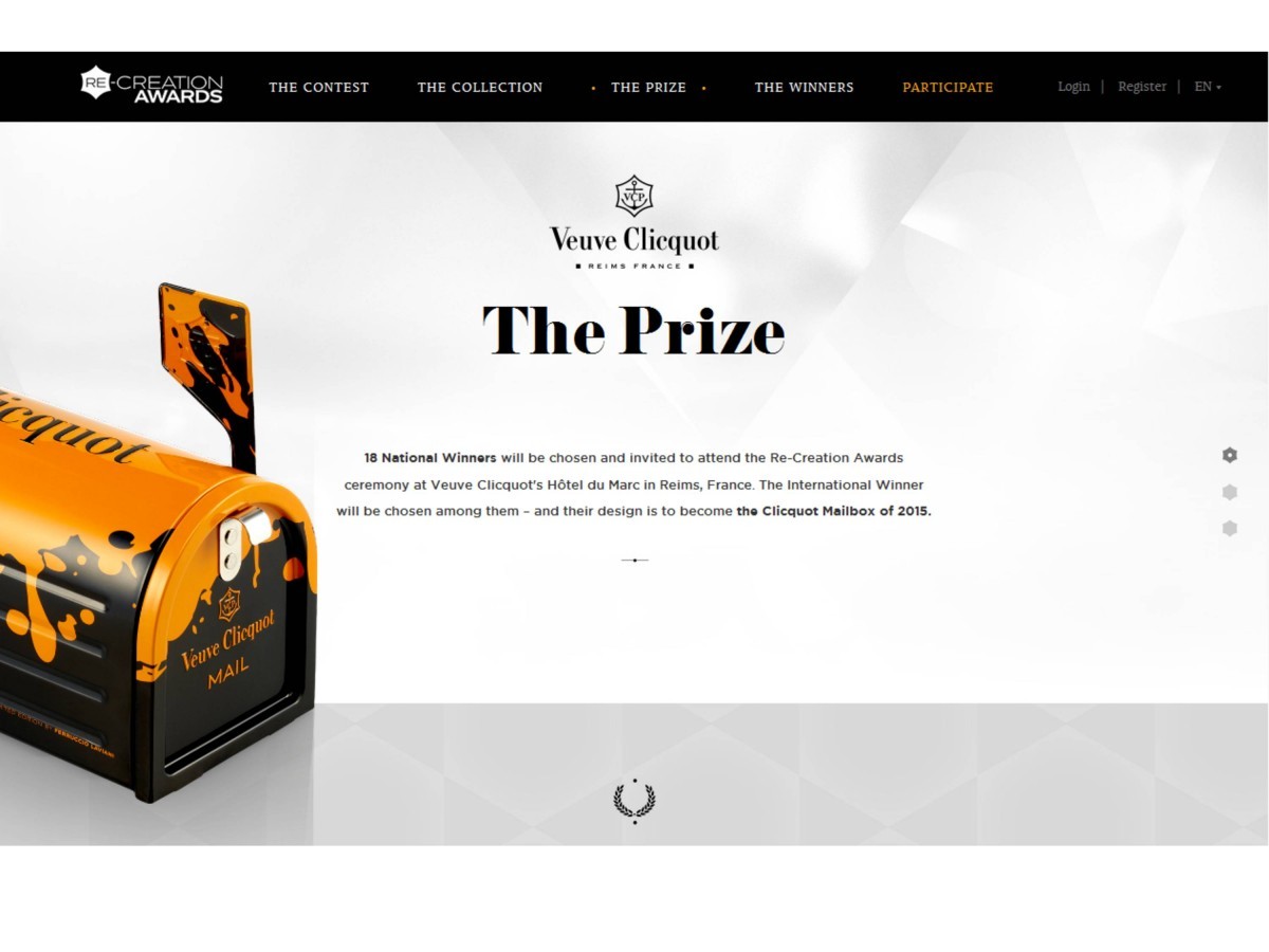 Veuve Clicquot Re-creation Awards winner - LVMH