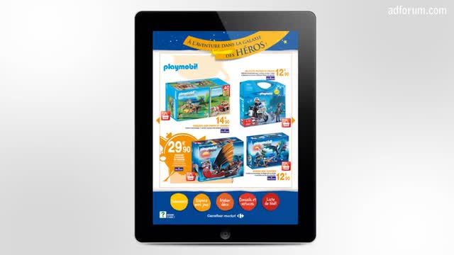 Carrefour Spain Launches Digital Interactive Toy Brochure