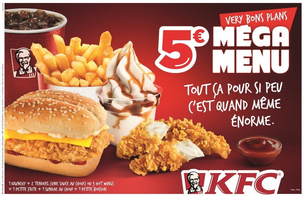 KFC - "Méga Menu"