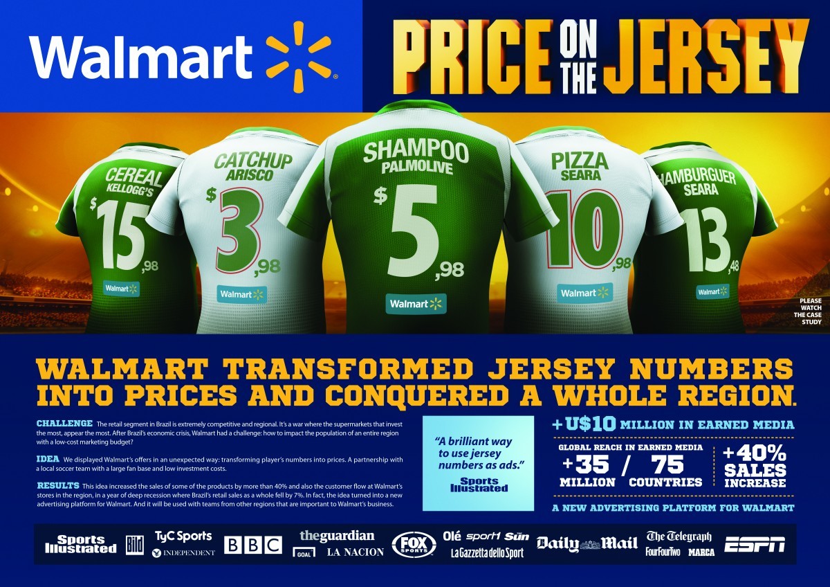 Walmart Price On The Jersey By Cannes Lions International Festival Of Creativity 2017