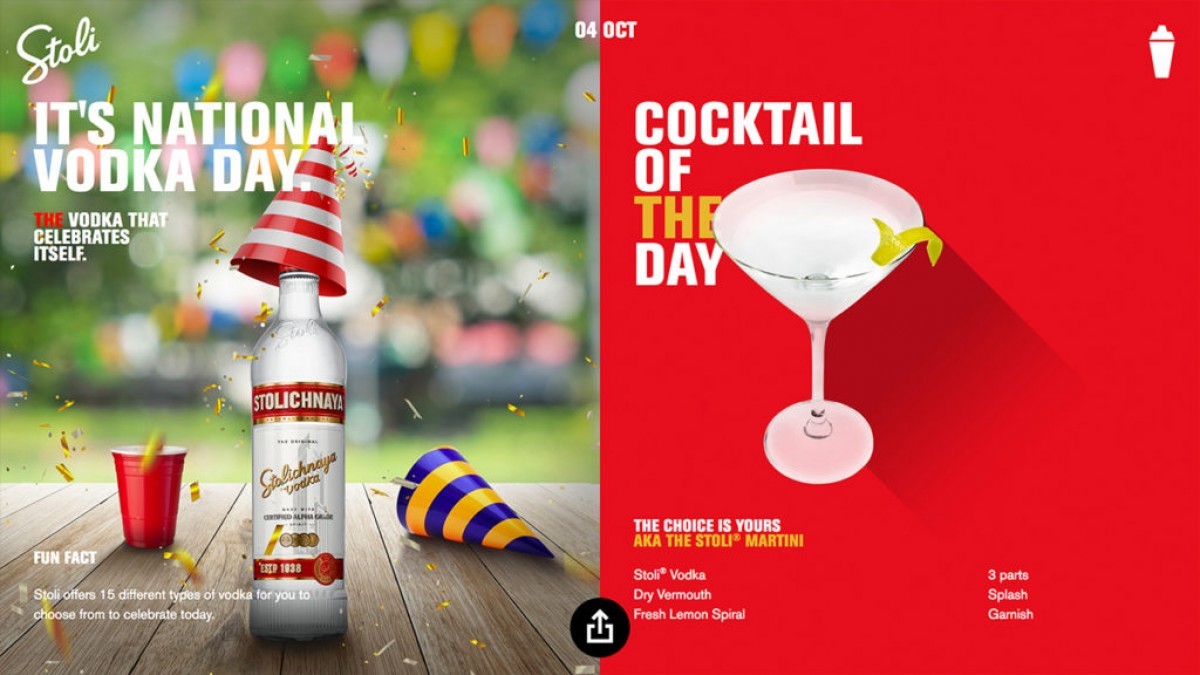 How you can celebrate National Vodka Day