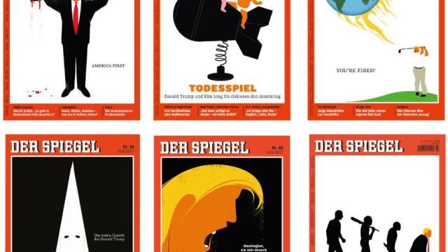 Kinderrijmpjes logboek keuken Der Spiegel - "Donald Trump Cover Series DER SPIEGEL magazine"