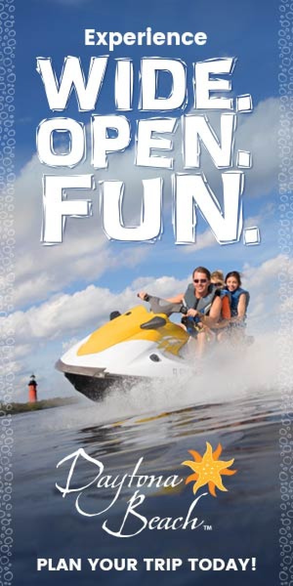 Daytona Beach - Print Ad: Jet Ski (Half Page) - The Brandon Agency