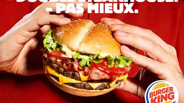 Julien Doucet Burger King Double Steakhouse Pas Mieux Adforum Talent The Creative Industry Network